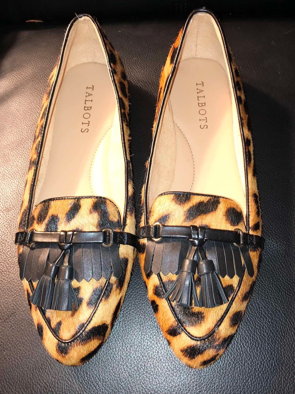 Talbots Francesca tassel driving loafers